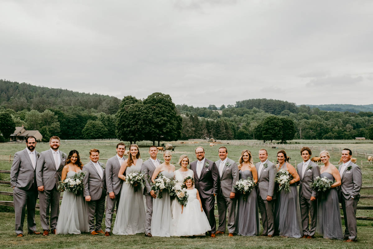 Woodstock Inn wedding party