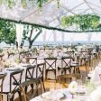 Cape Cod wedding tented at a private estate